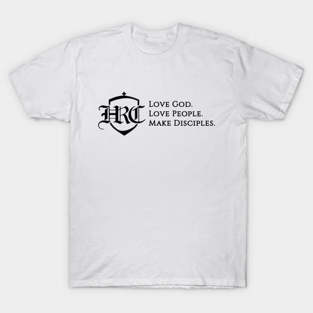 Holy Redeemer Mission Statement T-Shirt by HRCatholic